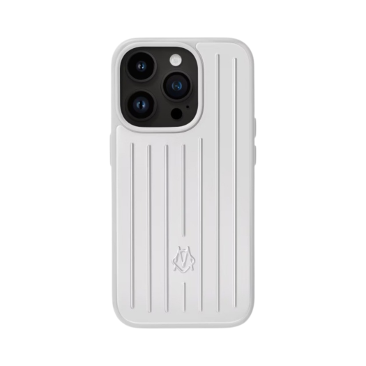 Rimowa iPhone 15 Pro Aluminium Case Silver