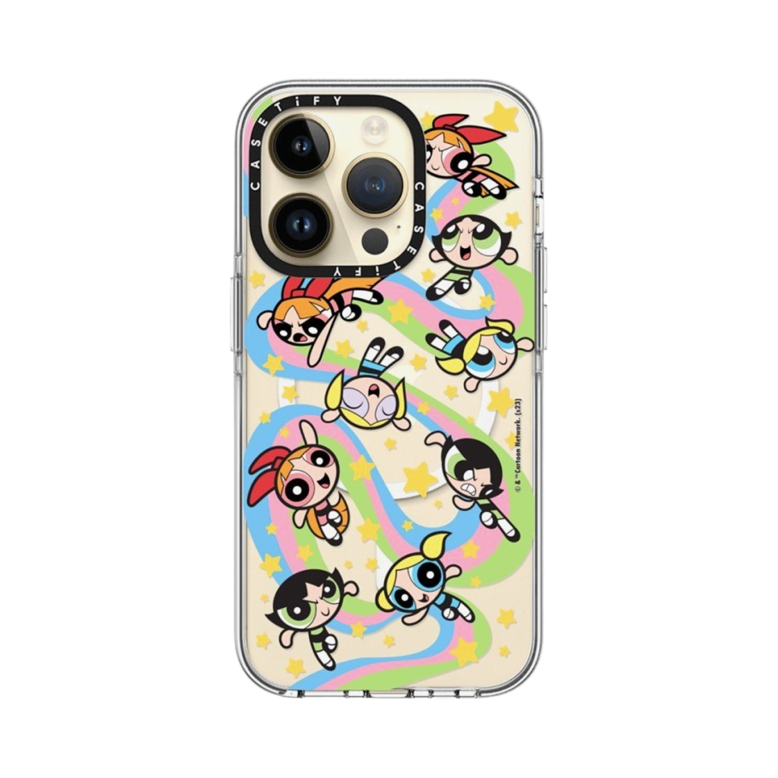 케이스티파이 x 파워퍼프걸 아이폰 메들리 클리어 케이스 클리어(Casetify x The Powerpuff Girls iPhone Medley Clear Case Clear) - 4
