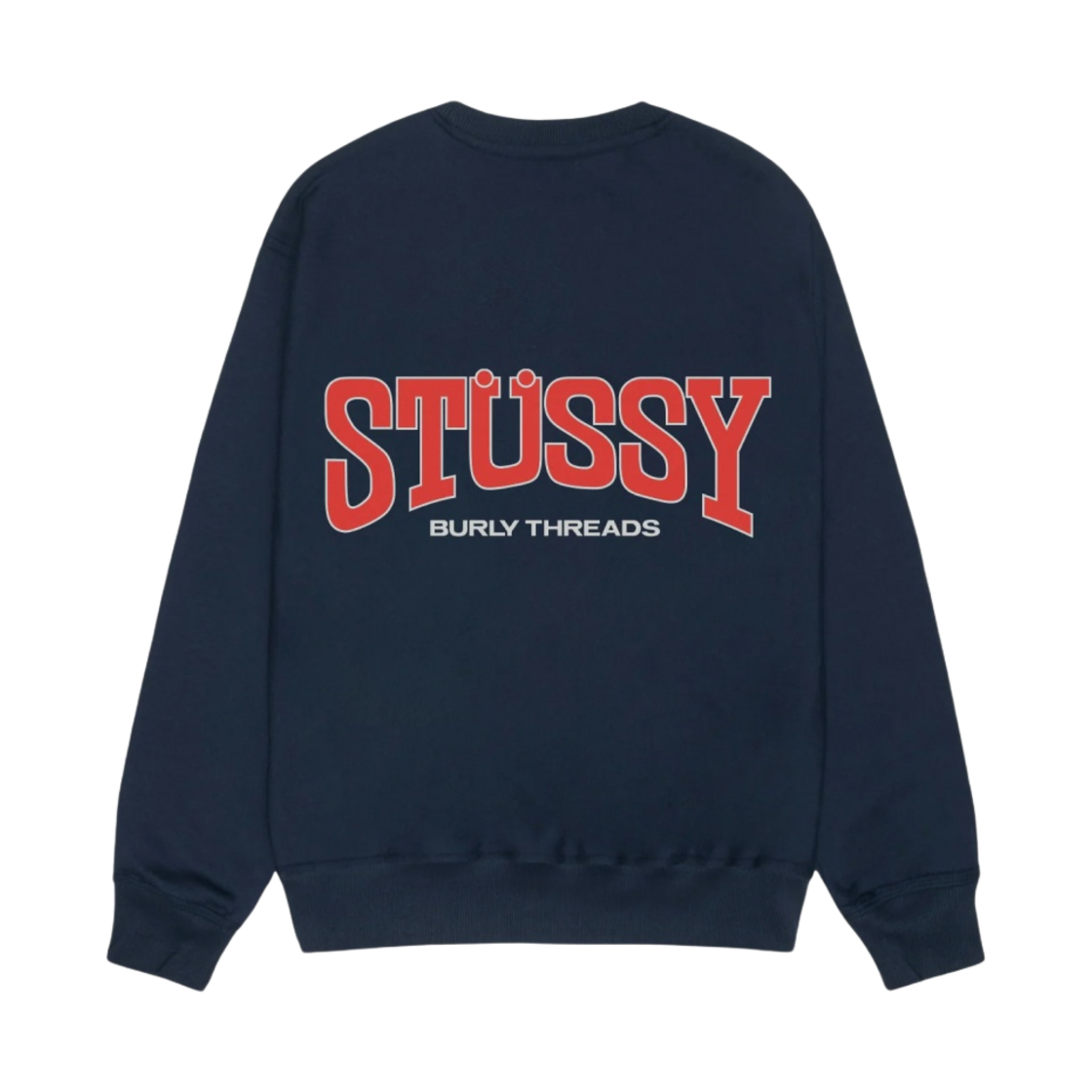스투시 벌리 쓰레드 크루 네이비(Stussy Burly Thread Crew Navy) - 2