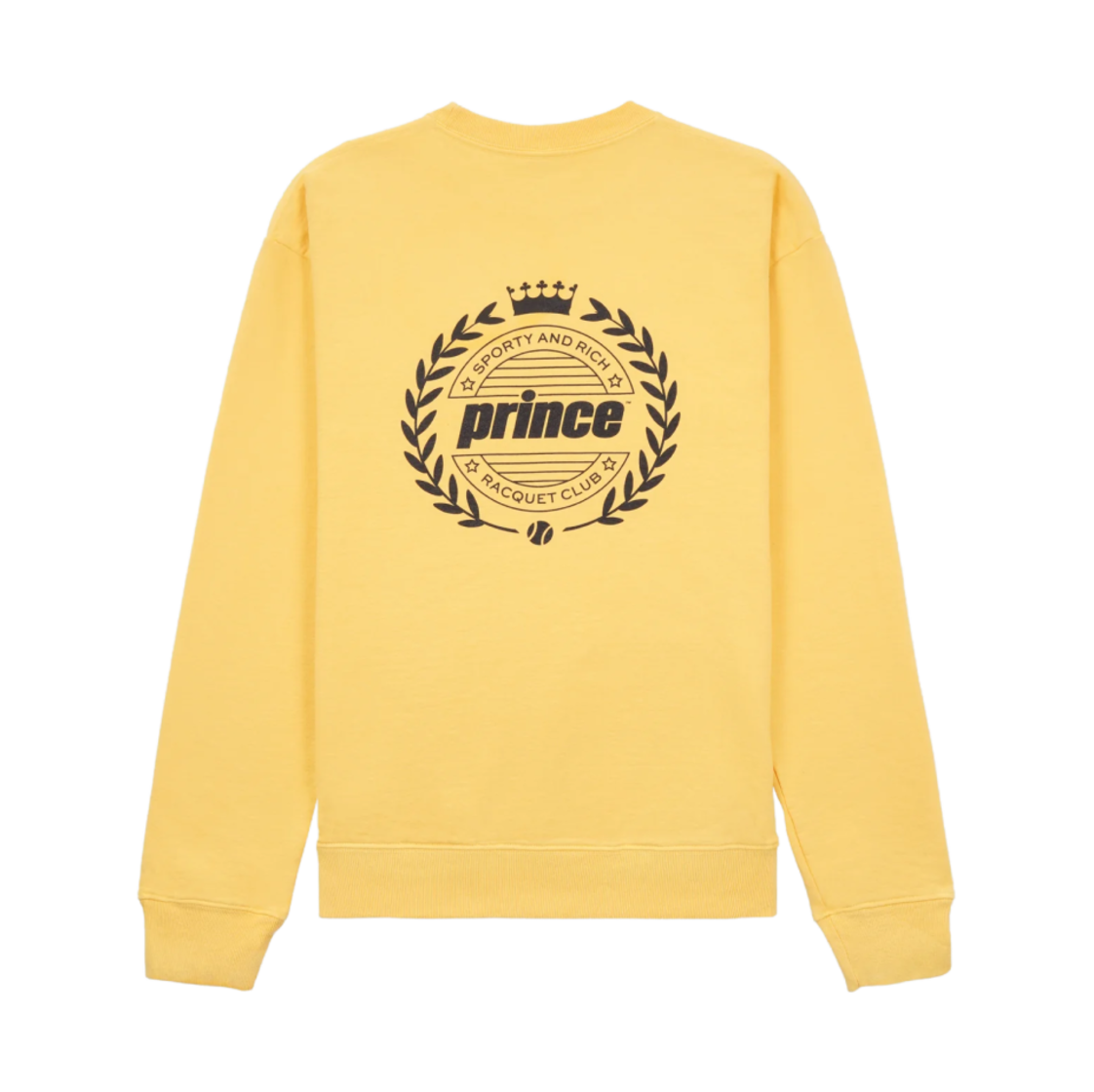 스포티 앤 리치 프린스 크레스트 크루넥 옐로우(Sporty & Rich Prince Crest Crewneck Yellow) - 2