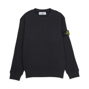 (Kids) Stone Island 6100006 Sweatshirt Navy Blue - 25SS