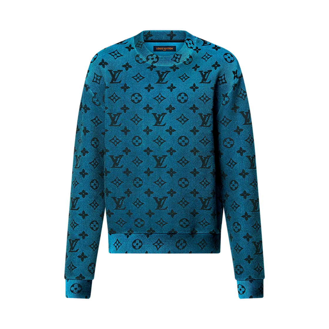 루이비통 이리디센트 모노그램 스웨트셔츠 블랙(Louis Vuitton Iridescent Monogram Sweatshirt Black)
