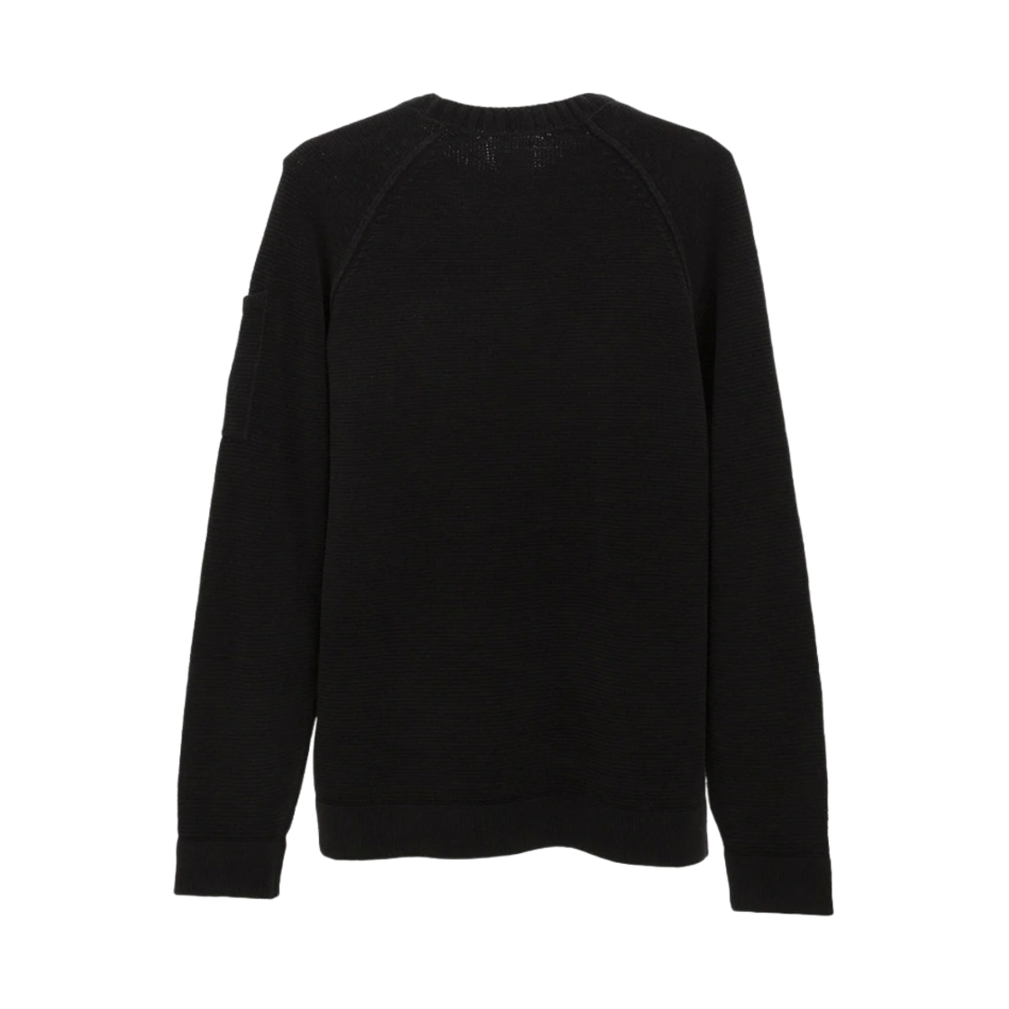 C.P. 컴퍼니 셔닐 코튼 니트 블랙 - 23SS(C.P. Company Chenille Cotton Knit Black - 23SS) - 2