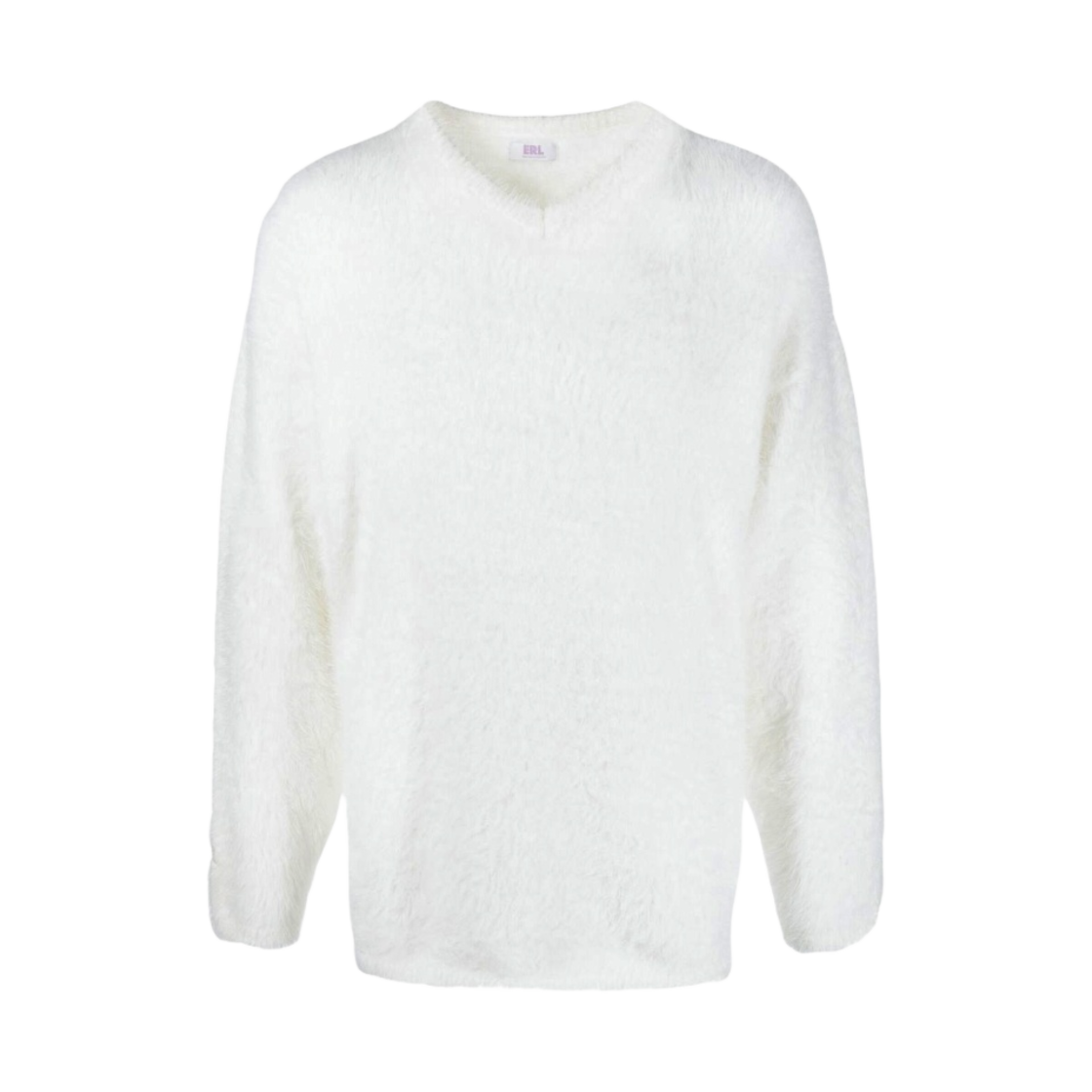ERL 헤어리 스웨터 화이트(ERL Hairy Sweater White)