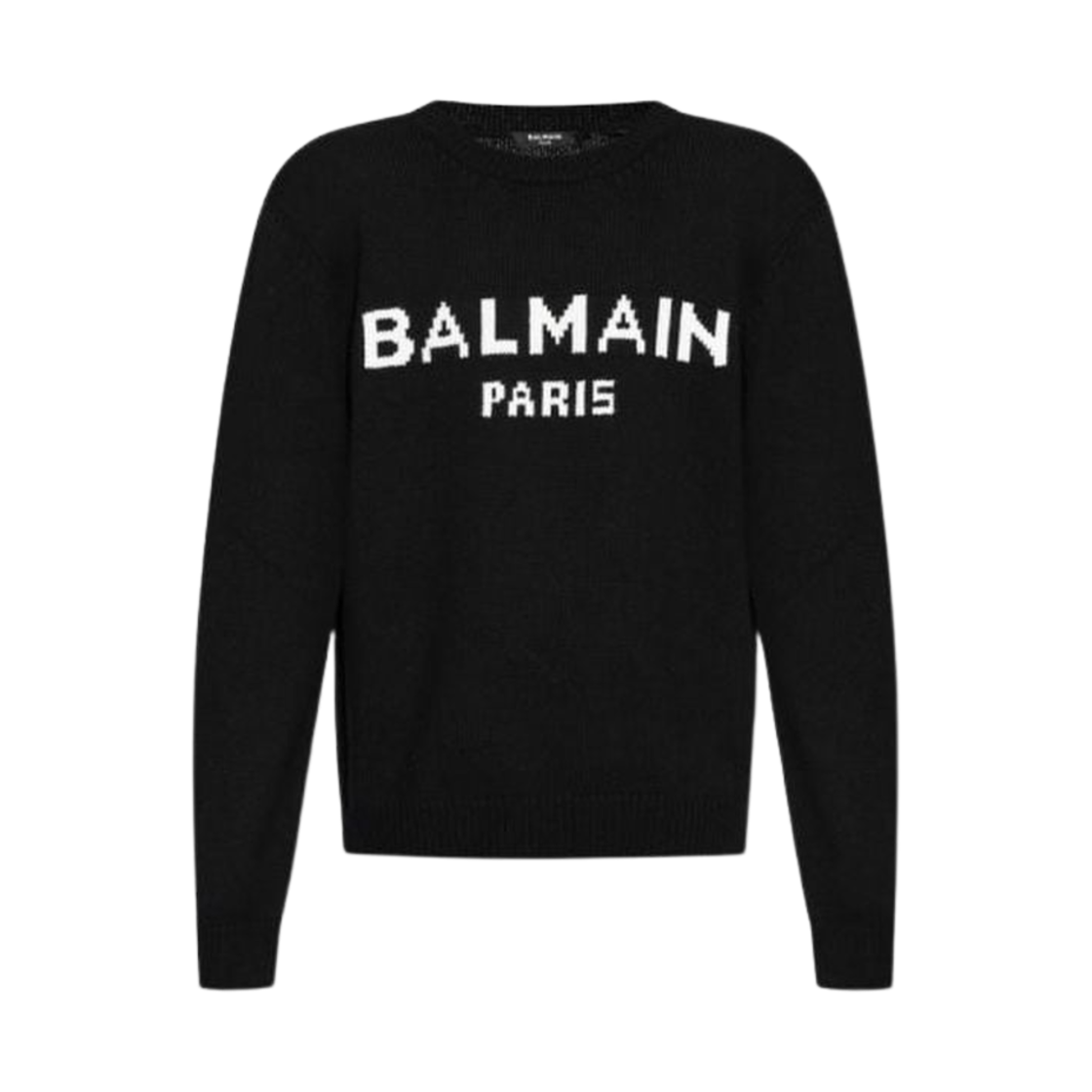 발망 크루넥 울 스웨터 블랙(Balmain Crewneck Wool Sweater Black)