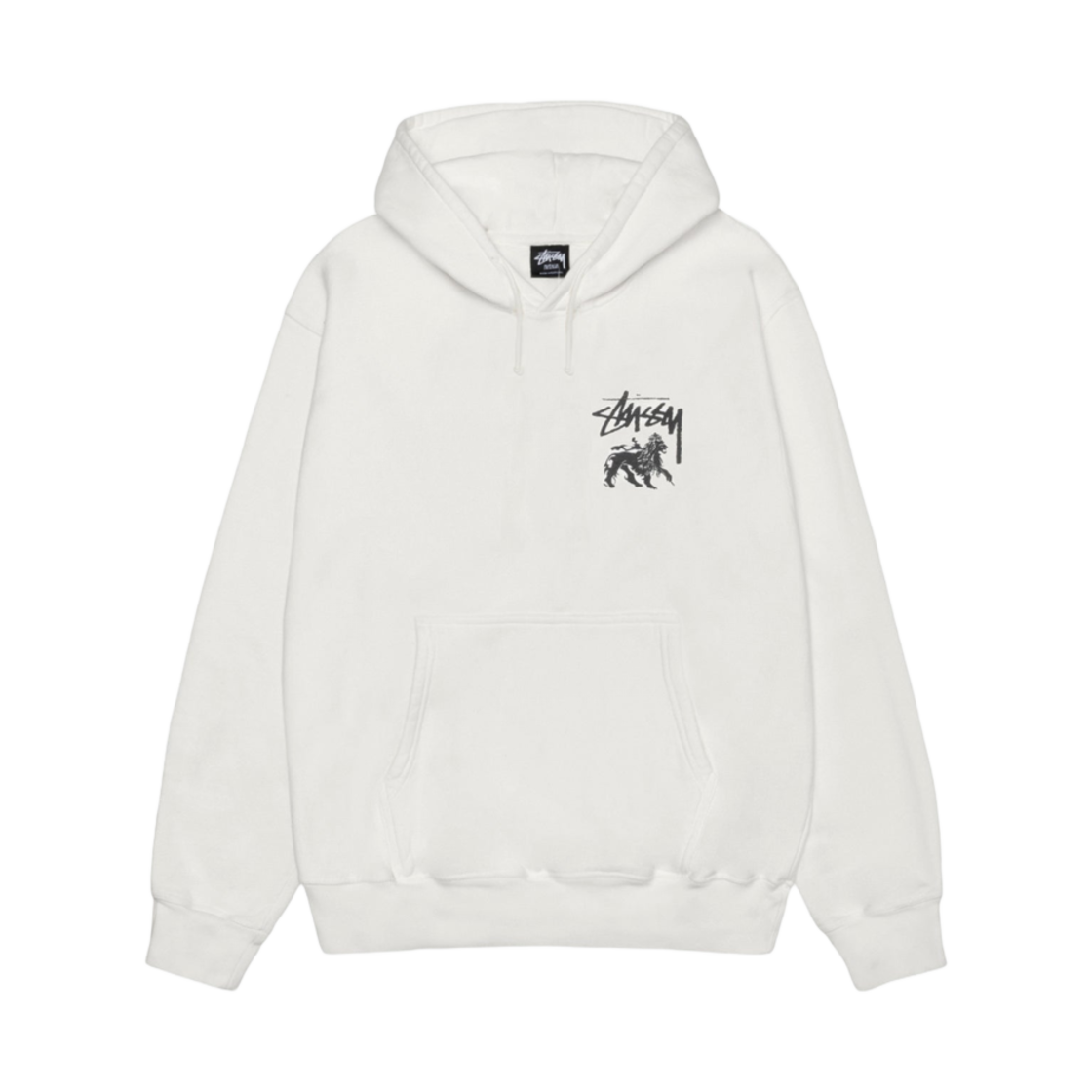 1925050 Stussy Rasta Lion Pigment Dyed Hoodie Natural