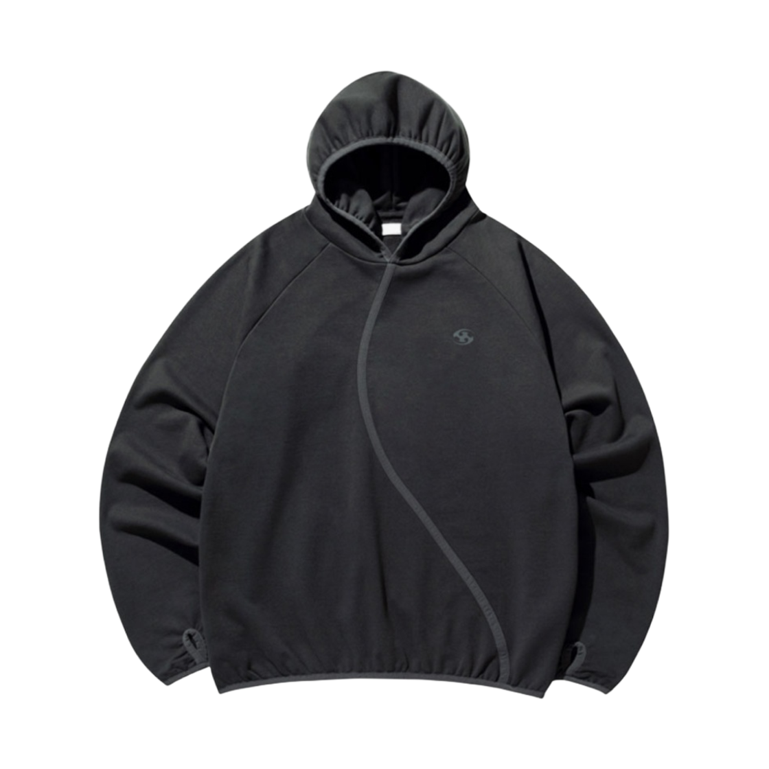 산산기어 테이프드 후드 차콜 -23SS(Sansan Gear Taped Hoodie Charcoal - 23SS)