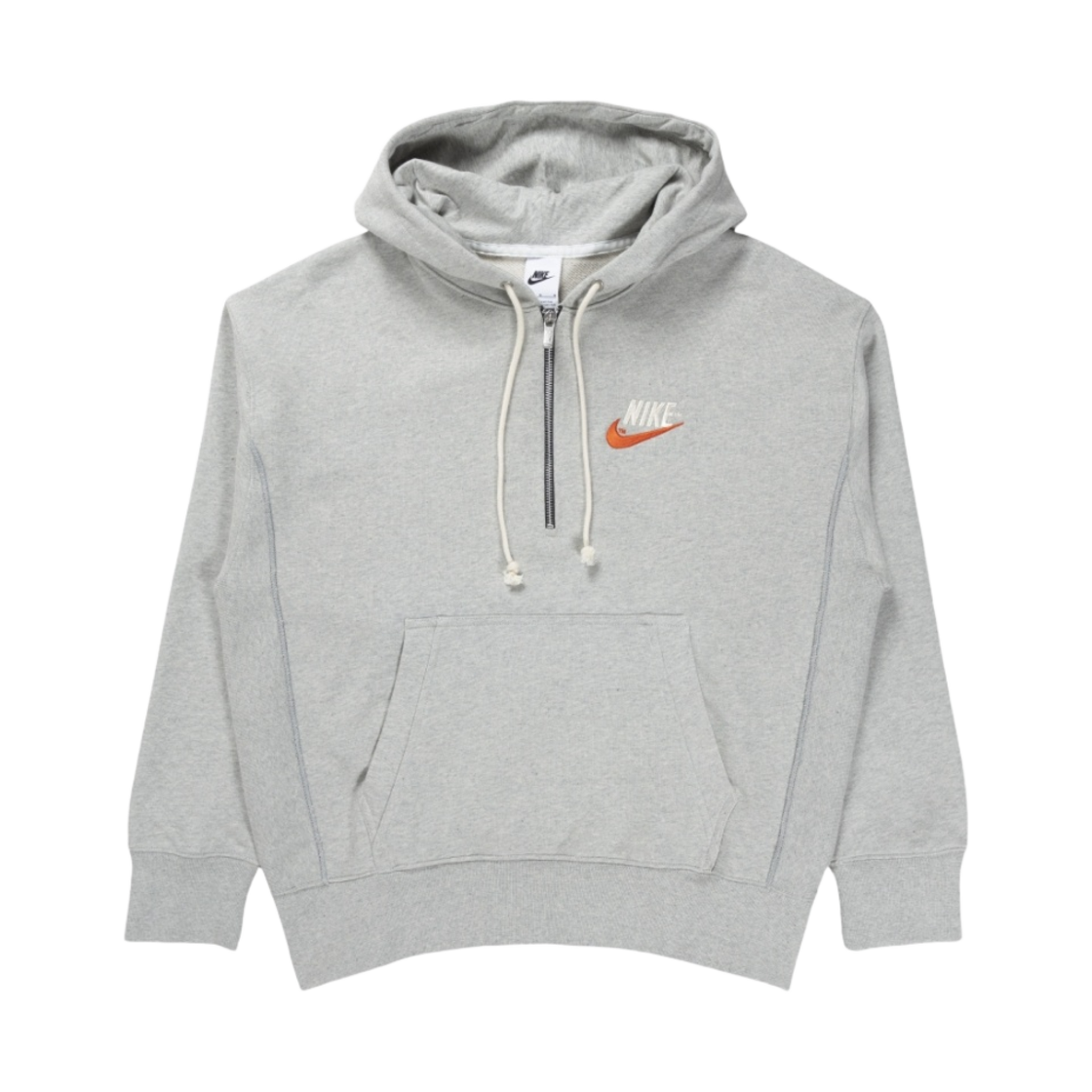나이키 NSW 프렌치 테리 풀오버 후드 그레이 헤더 - US/EU(Nike NSW French Terry Pullover Hoodie Grey Heather - US/EU) - 1