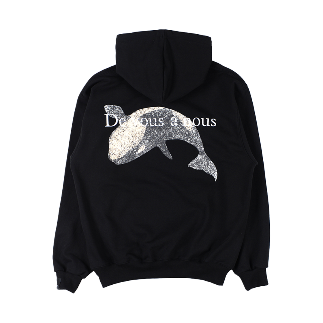 드반 범고래 후드(DVAN Killer Whale Hoodie Black)