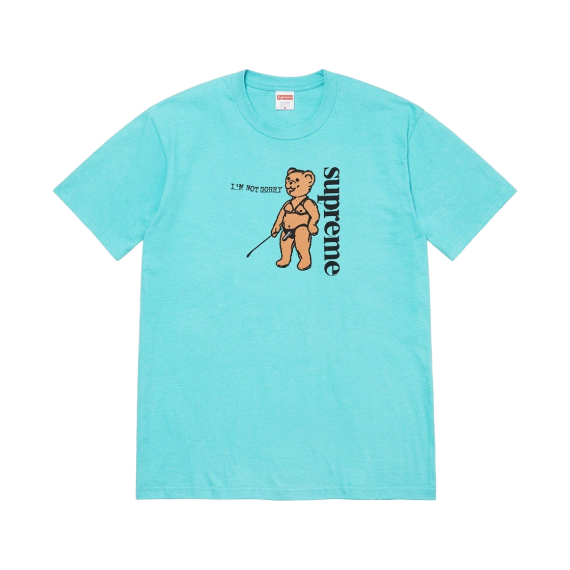 슈프림 낫 쏘리 티셔츠 라이트 틸 - 21SS(Supreme Not Sorry T-Shirt Light Teal - 21SS) - 1