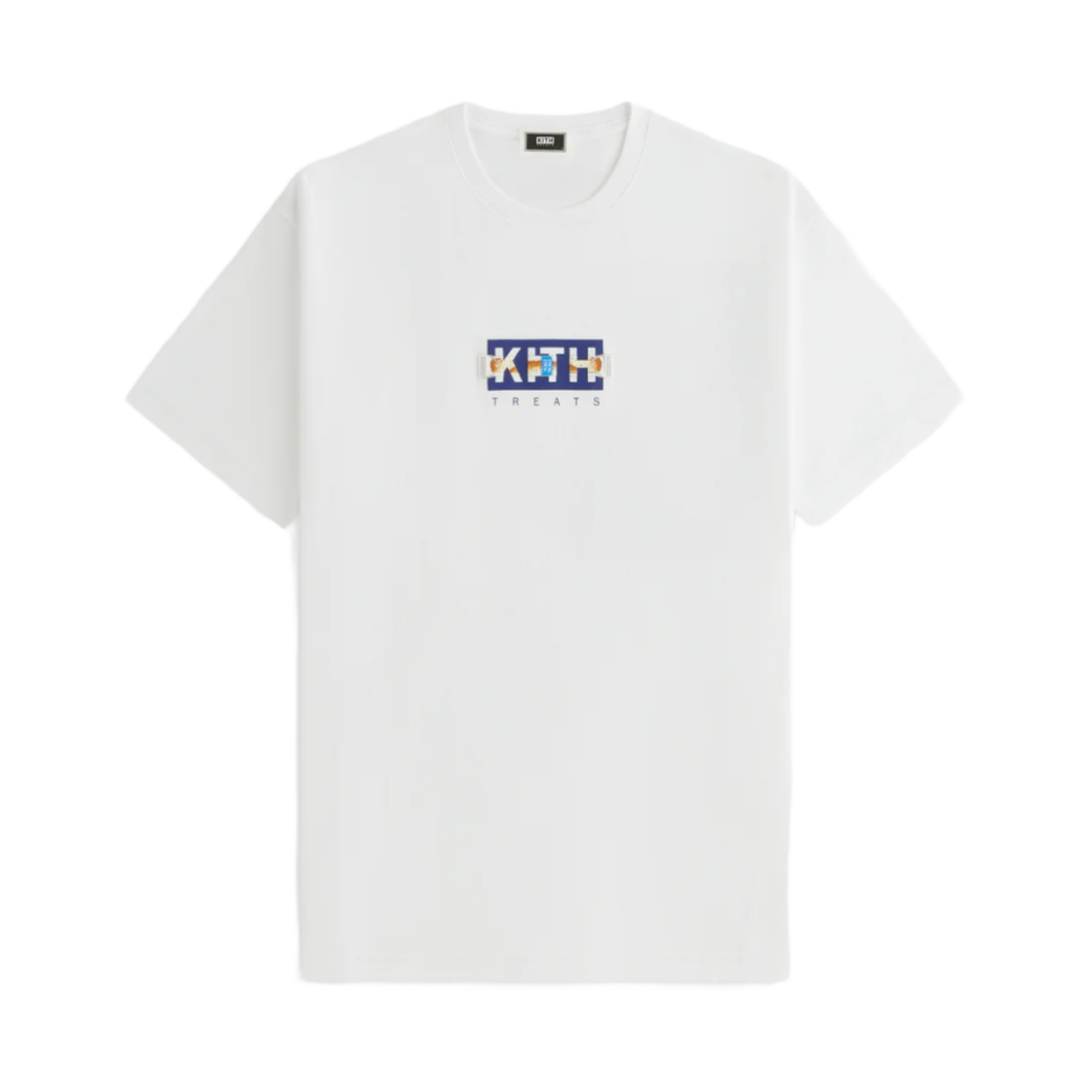 키스 트릿츠 X 요쿠 모쿠 클래식 로고 티셔츠 화이트 | Kith | KREAM