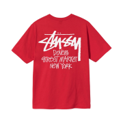 Stussy Stock DSM New York T-Shirt Red