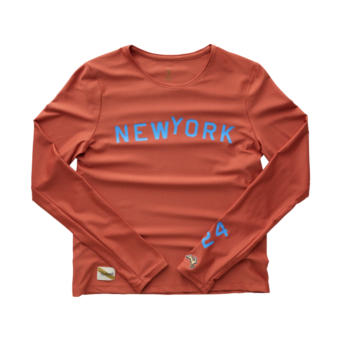 WT6242NYC2401TCRB (W) Tracksmith New York Long Sleeve Terracotta