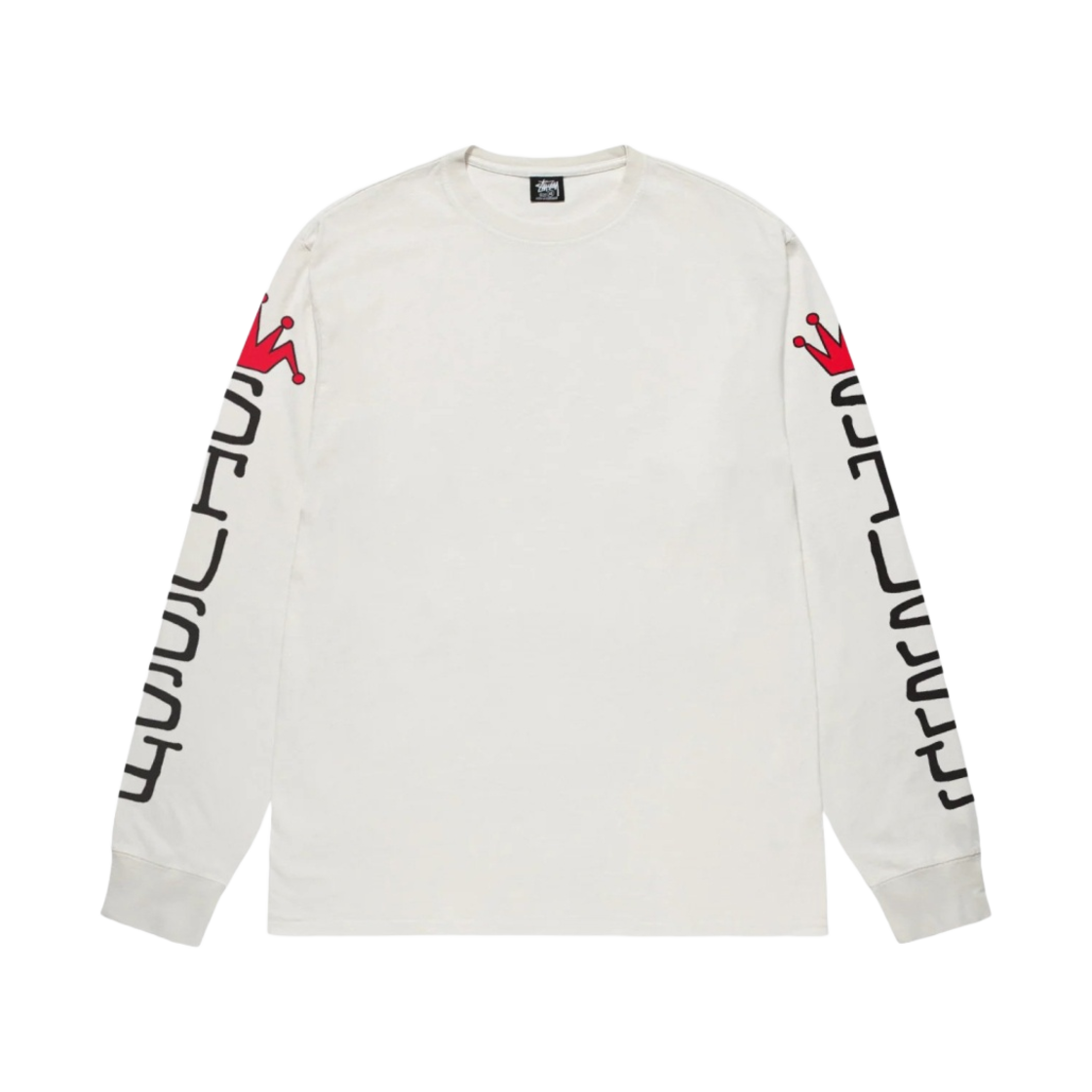 스투시 점보 피그먼트 다이드 롱슬리브 티셔츠 내츄럴(Stussy Jumbo Pigment Dyed LS T-Shirt Natural) - 1