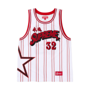 Supreme Star Basketball Jersey White - 24SS