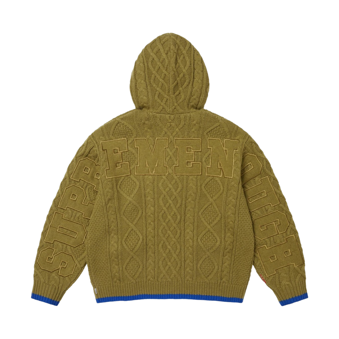 슈프림 x 굿이너프 집업 후드 스웨터 올리브 - 25SS(Supreme x GOODENOUGH Zip Up Hooded Sweater Olive - 25SS) - 2