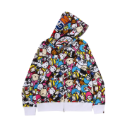 BAPE Baby Milo x Sanrio Characters Shark Full Zip Hoodie Multi