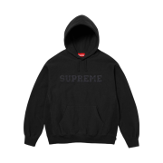 Supreme Collegiate Hooded Sweatshirt Black - 24SS