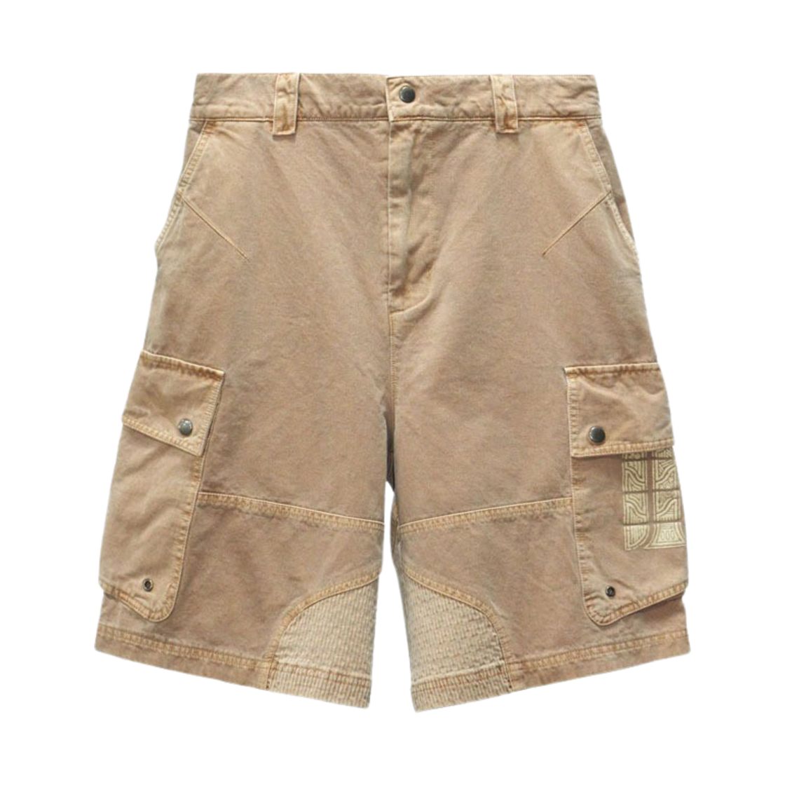 이그노타 코어5 워시드 카고 쇼츠 카멜(Ignota Core:5 Washed Cargo Shorts Camel)