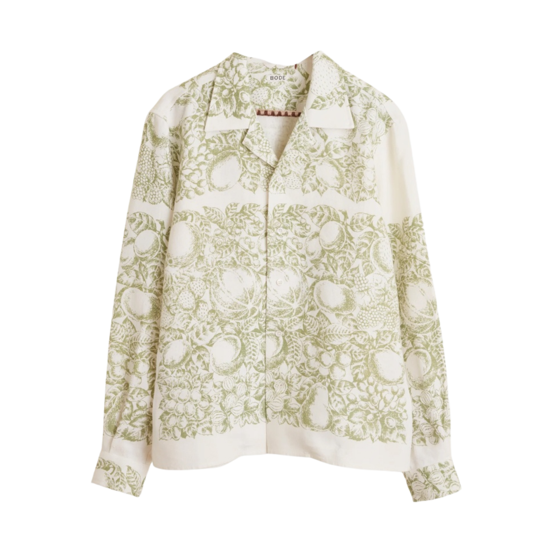 - Bode Faire Fruitfall Long Sleeve Shirt Multi