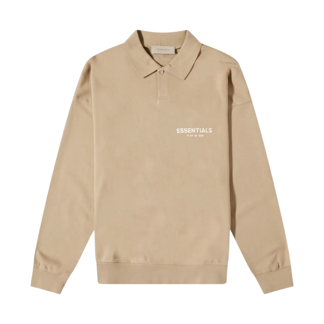 에센셜 롱슬리브 폴로 오크 - 22SS
