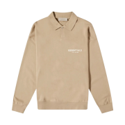 Essentials Long Sleeve Polo Oak - 22SS