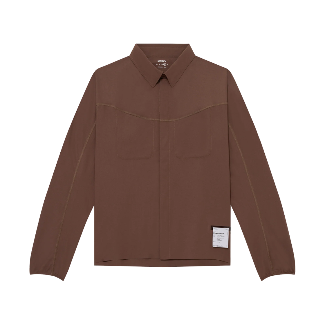 새티스파이 피스쉘 리버 셔츠 라키 로드(Satisfy Peaceshell River Shirt Rocky Road) - 1