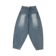 Newcheapchic.dp Cat Washing Baggy Jean Deep Blue