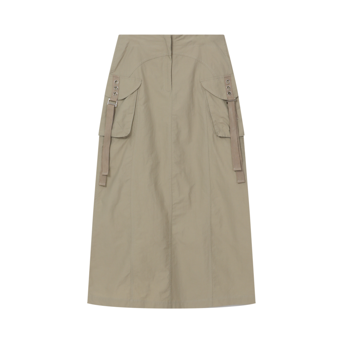 BS24FW-WSND9 BAUF Pocket Long Cargo Skirt Sand
