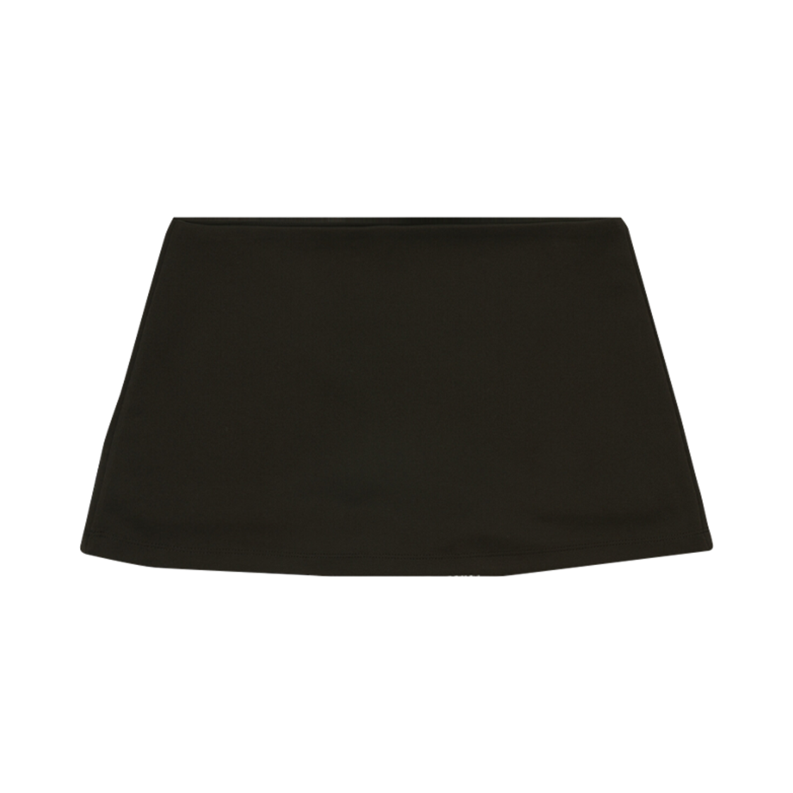 - (W) Bohemian Seoul Basic Low Mini Skirt Khaki Brown