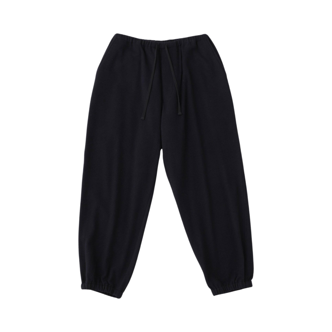 코모리 캐시미어 드로우스트링 팬츠 네이비 - 24AW(Comoli Cashmere Drawstring Pants Navy - 24AW)