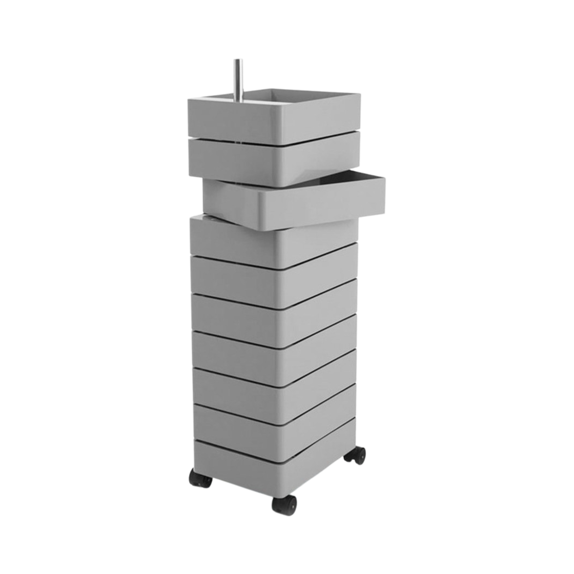 MAGIS_40 Magis 360° Container 10 Drawer Grey