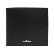 A.P.C. London Bill Fold Wallet Black