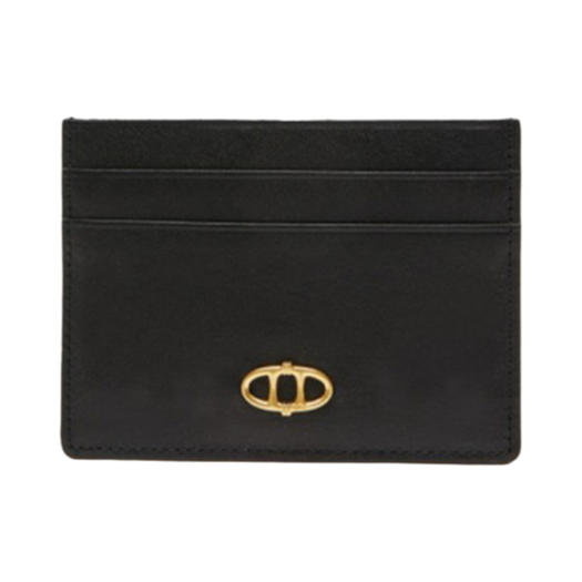 AAHO5E323BK Athe Vanessabruno Alexandra Leather Card Wallet Black