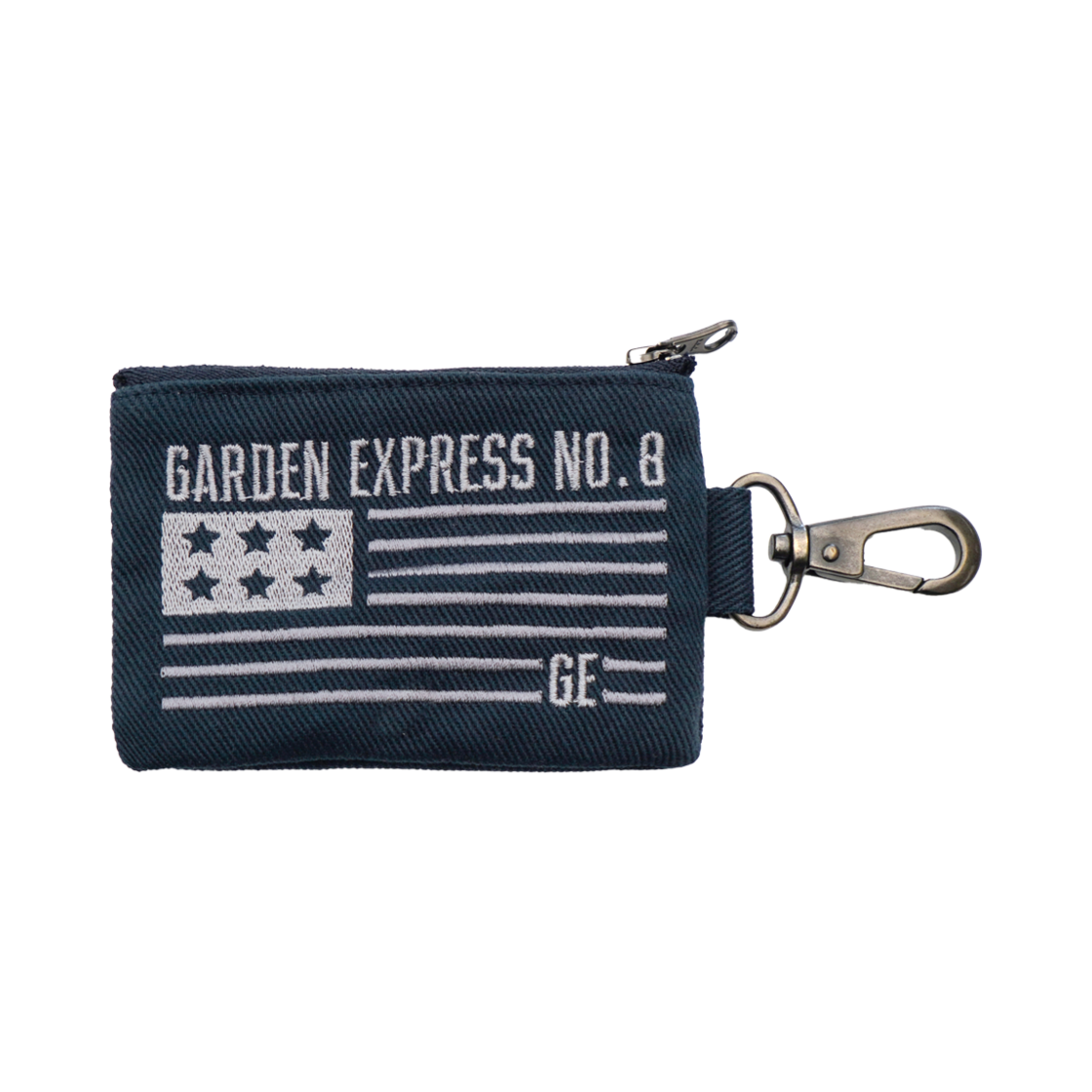 가든익스프레스 카드 케이스 키링 네이비(Garden express Card Case Key Ring navy)
