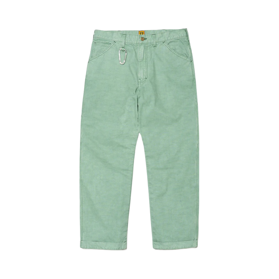 HM27PT008 Human Made Garment Dyed Painter Pants Green