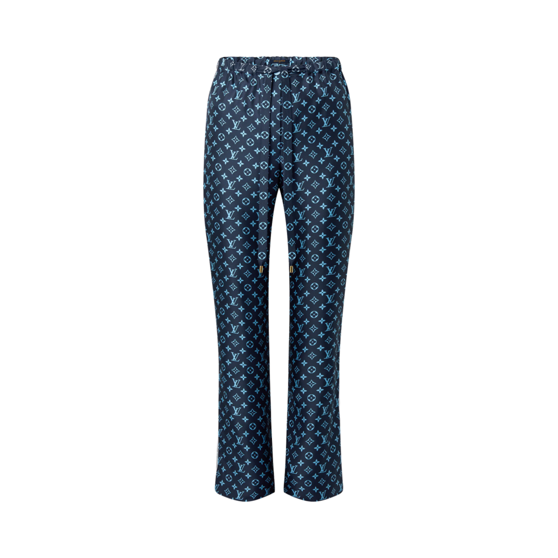 (W) 루이비통 미드나잇 모노그램 파자마 팬츠 마린 블루((W) Louis Vuitton Midnight Monogram Pajama Pants Marine Blue) - 1