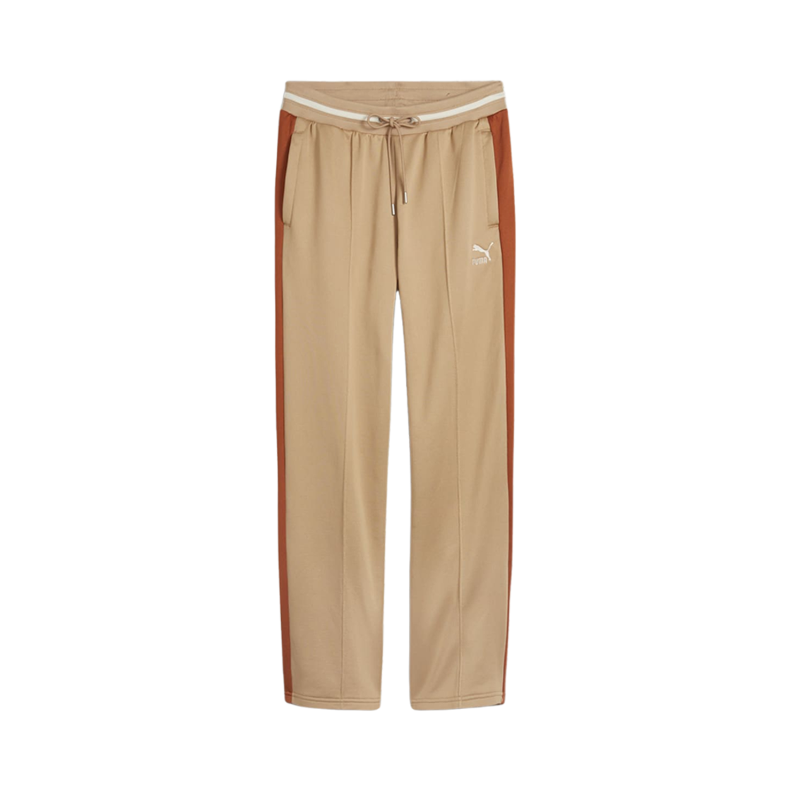 681184-01 Puma T7 Track Pants Tan Brown
