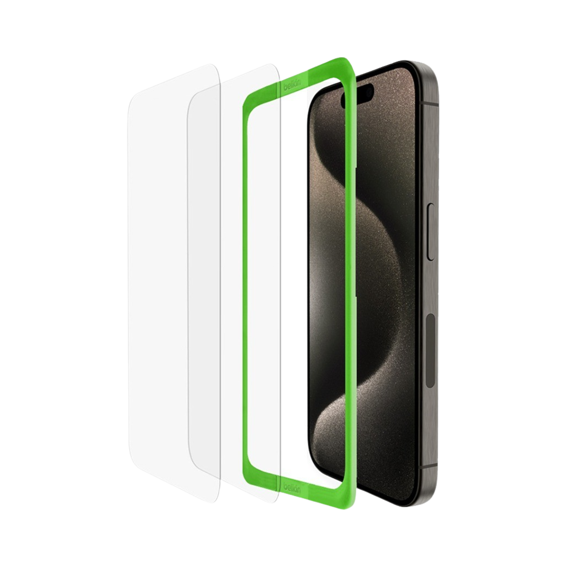 OVA145zz Belkin iPhone 15 Pro Tempered Glass Film 2P OVA145zz