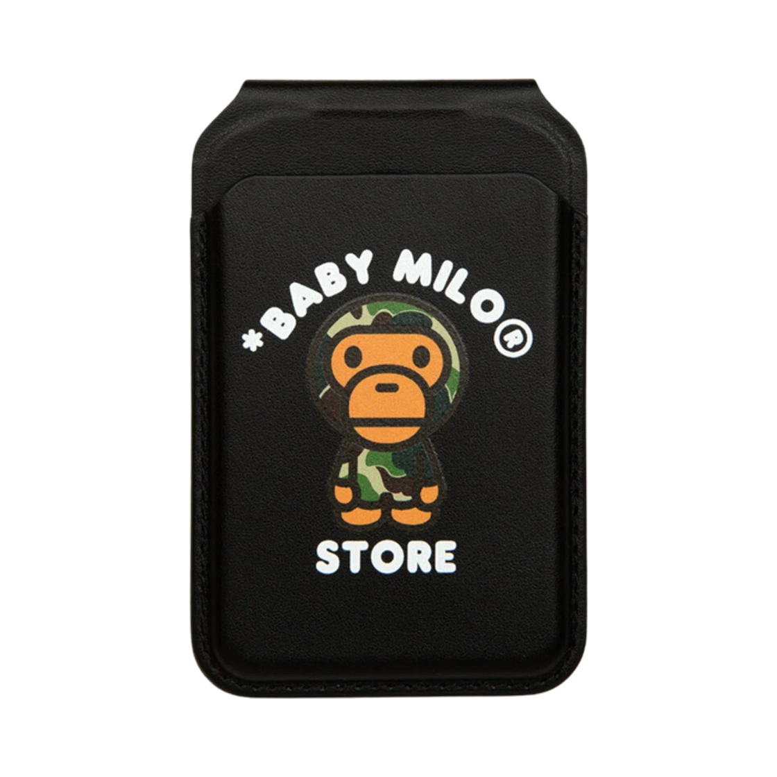BAPE BAPE Baby Milo MagSafe Card Holder Black · ONE SIZE