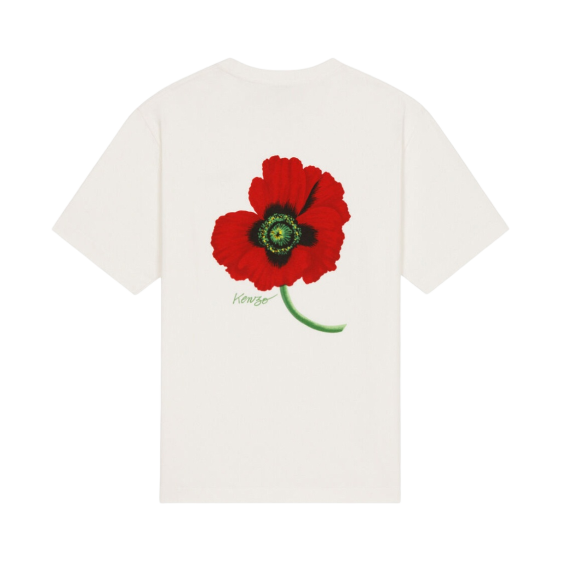 겐조 포피 티셔츠 오프 화이트(Kenzo Poppy T-Shirt Off White) - 2