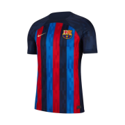 Nike FC Barcelona 2022/23 Stadium Home Dri-Fit Jersey Blue Scarlet (Non Sponser & Non Marking Ver.)