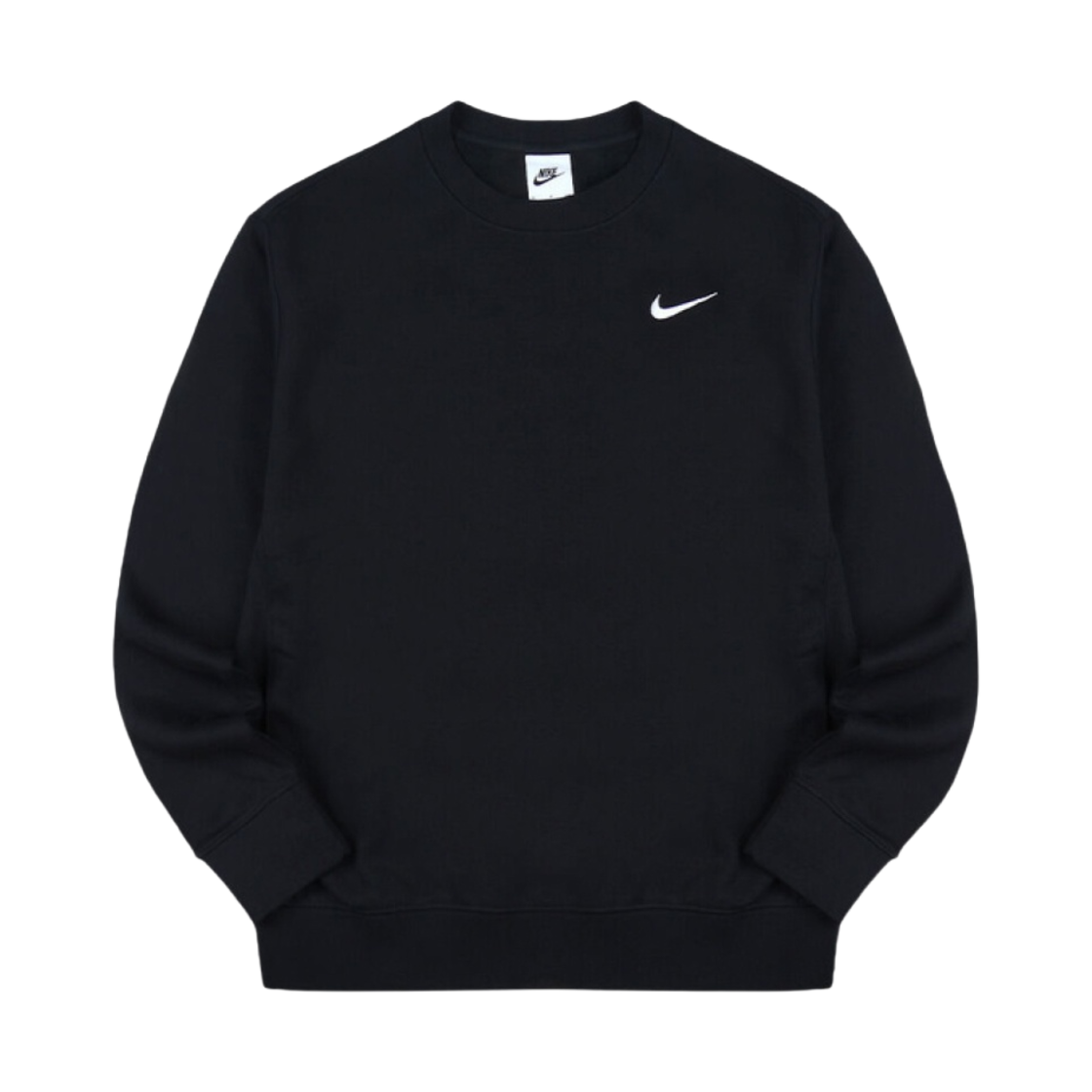 나이키 클럽 플리스 크루넥 블랙
