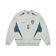 Palace Pro Team 02 Crew Light Grey - 24FW