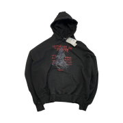 Undermycar Methuselah Syndrome Damage Washed Hood Sudan Red - 23SS