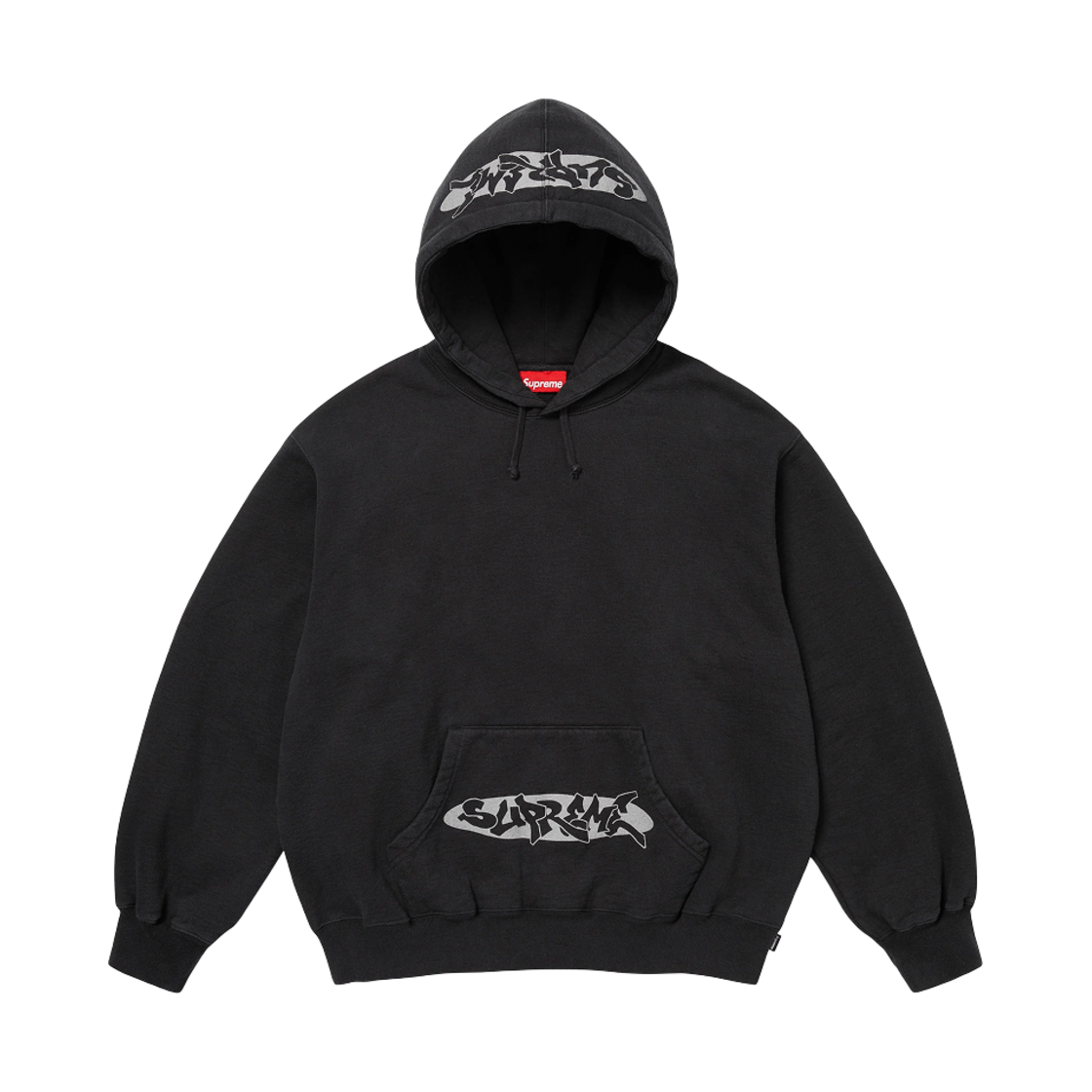 슈프림 뉴 월드 오더 후드 스웨트셔츠 블랙 - 25SS | Supreme