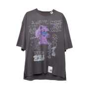 Maison Mihara Yasuhiro Distressed T-Shirt Black