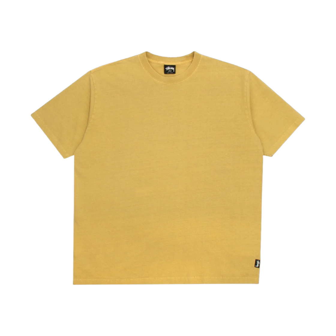 1140320 Stussy Pigment Dyed Crew Mustard