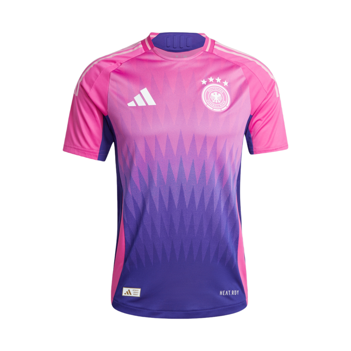 아디다스 독일 2024 어웨이 어센틱 저지 세미 루시드 푸시아 (논 마킹 버전) - KR 사이즈(Adidas Germany 2024 Away Authentic Jersey Semi Lucid Fuchsia (Non Marking Ver.) - KR Sizing) - 1