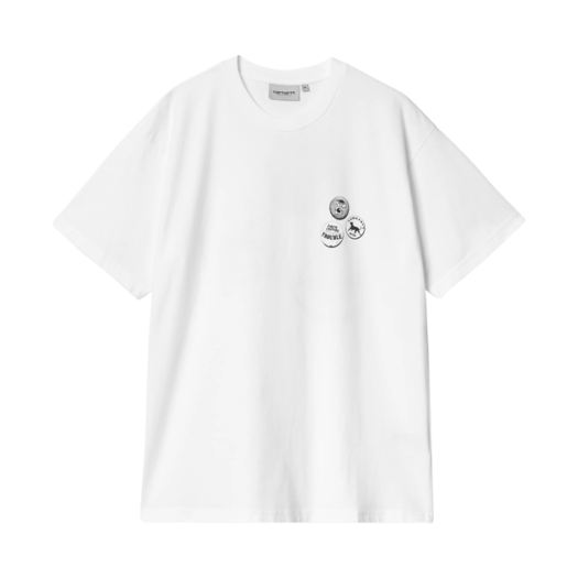 Carhartt WIP S/S Pins T-Shirt White Black